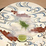 まき村 - トラフグ刺し