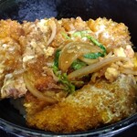 ふるだぬき - サックリカツの卵とじ