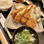 Katsutoku - 海鮮とヒレかつ定食