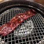 焼肉山河 - 壺漬けカルビ