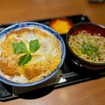 丼丼亭 - 料理写真:カツ丼ミニそばセット（850円）