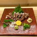 喰間 - ホタルイカ桜煮　とり貝