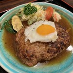 Restaurant Yajima - YAJIMAのハンバーグ定食(和風) 1,265円(税込)