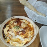 PANNACOTTA - トロトロ卵のオムドリアとベストマッチの（別注）フォカッチャ♪