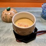 弥助鮨 - 蟹味噌茶碗蒸し