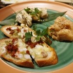 香材創作食房 アーユ - 　≪2014.1月≫2730円　大皿盛コース