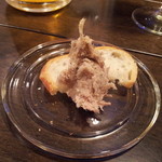 京都ダイナー - 付き出し　豚のリエット（テーブルチャージ３００円）