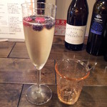 京都ダイナー - ブルーベリーのスパークリング　５８０円