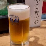 Hanashinobu - 生ビールが沁みますーε=(ﾉ･∀･)ﾂ