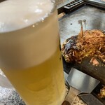 Chi bou - よいほろセット　豚玉、ビール