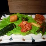 北新地やまがた屋 - キムチ盛り合わせ
