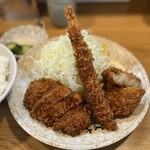 とんかつ はぎ乃 - コロッケセット定食