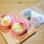 Naniwadou Mochiten - 五色餅ミニと桜餅パイ