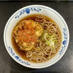 Echigo Soba - 海鮮かき揚げ天そば ¥630