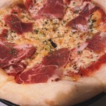 Pizza with Prosciutto