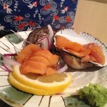 よし春 - 赤貝の刺身