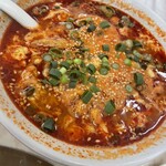 ねぎたん塩・焼肉・お食事 ジャン高山 - ジャンスープ。3辛はやばめ。私は無理！笑