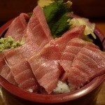 かわしま寿司 - まぐろ丼・５００円
