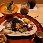 銀座 しのはら - 花見串を2本と