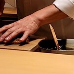 銀座 しのはら - 焼けた！