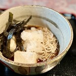 そば処 奥沢 - おろし、もみ海苔