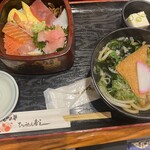 ひょうたん寿し - ちらし寿司セット(¥1,000円)