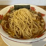 麺屋 かしん - 生姜醤油ラーメンの麺
