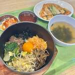 SAIKABO - 料理写真:石焼ビビンバセット