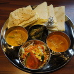 本格インド料理 MINA - レディースセット：タンドリーチキンがおいしい