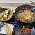 ゆで太郎 - 料理写真:ミニのり弁セットのかけ＋海老天