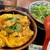 丸亀製麺 - 料理写真:親子丼小とかけうどん