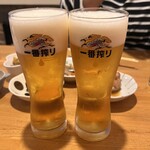 Kazu - 麒麟麦酒 生ビール550円