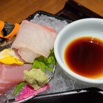 日本料理 瀬戸内 - 【御造里】⑨桜鯛⑩目撥鮪⑪炙り鰆
