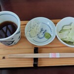 昭和屋 そば琳 - 浅漬け美味し！