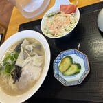 うちだラーメン - ラーメンAセット1,150円