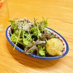 ピッツェリア カローレ - セットのグリーンサラダ