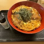 どんや - チーズカツ丼大盛