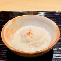 富小路 やま岸 - フグの白子雑炊、焼きフグ入り