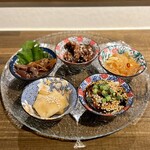 中華ダイニング 一途一心 - 蛍烏賊の紹興酒マジうめー！海老紹興酒もマジ好き！ヨダレどり最高だわー！！！！