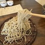 Ebi shi - 絹挽きせいろ　麺リフト