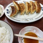 ウーメン - 餃子定食650円