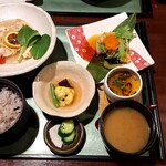 月兎 - メインとご飯など1760円