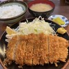 要 - 料理写真:とんかつ定食700円