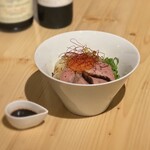 Yamagata Prefecture's finest duck, duck loin rice bowl