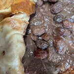 クレープハウスCIRCUS - チョコラムレーズンクレープ 拡大