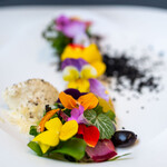 プレゼンテ スギ - 2024.4 sugi畑をお皿に乗せて（サラダ）