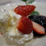 VIA Brianza - デザート（クリームチーズ）