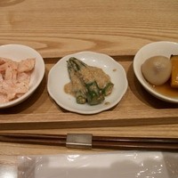 京都石塀小路豆ちゃ 有楽町 - お好きな小鉢を３つチョイス