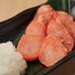 博多的明太子~炙烤/柚子的清爽鰻魚刺身