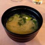 プティ ポワ - 味噌汁